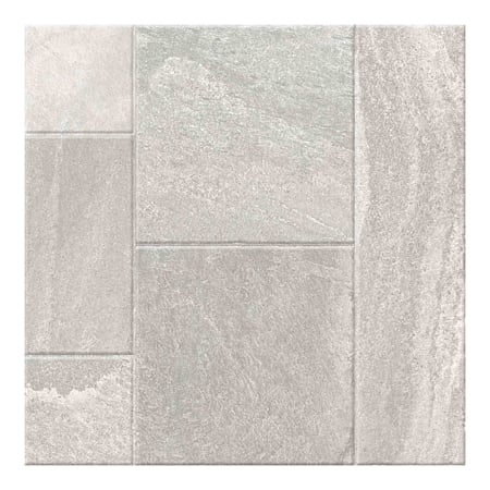Gresie portelanata Kai Santana Mix Grey, gri mat, aspect de piatra, patrata, 8.5 mm, 60 x 60 cm