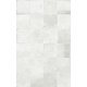 Faianta decorativa Kai Ceramics Latina, gri, aspect mosaic, finisaj mat, dreptunghiulara, grosime 0,8 cm, 25 x 40 cm