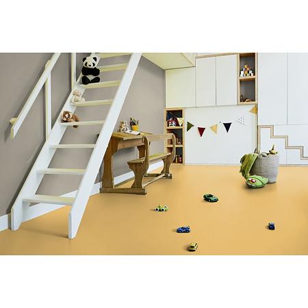 Covor PVC linoleum Spark, galben, grosime 2 mm, latime 200 cm