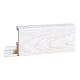 Plinta pardoseala Duflex Oak Everest 907, polimer flexibil, rezistenta la apa, 2000 x 80 x 18 mm
