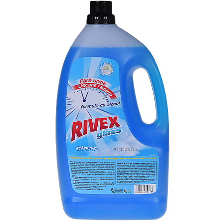 Detergent pentru geamuri Rivex Glass ocean, 4 l