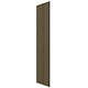 Panou decorativ Linea Acustic PROline, 12 lamele, MDF, maro/negru, interior, 240 x 60.5 x 2 cm