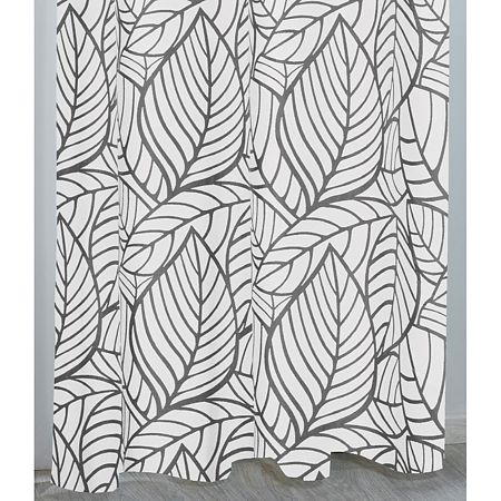 Draperie Pierre Rocle Teck, 100% poliester, gri, l 140 cm, H 260 cm