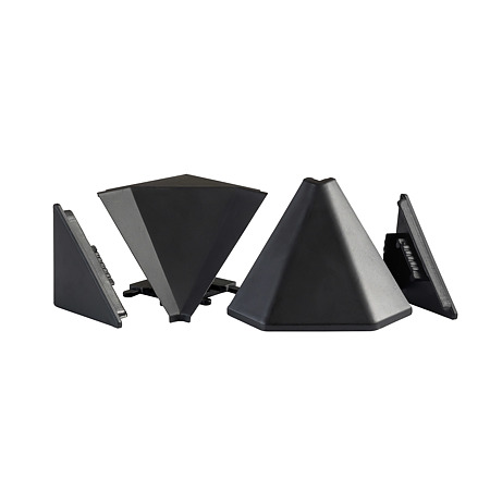 Set colturi interioare profil inaltator blat de bucatarie, plastic, negru, 2 bucati