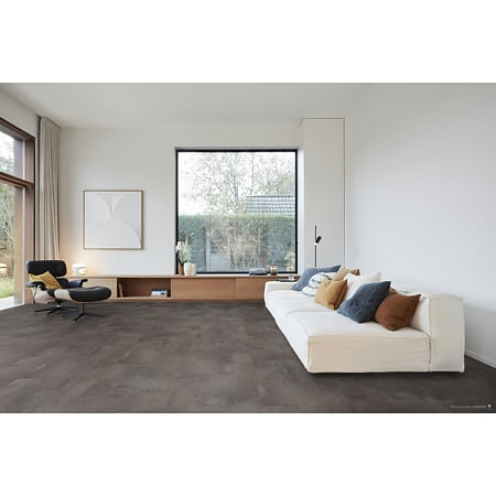Pardoseala SPC Berry Alloc Pure 0070 Zinc 679M, decor piatra, grosime 5 mm,clasa de trafic comercial intens 33, 612 x 612 mm