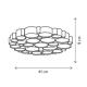 Plafoniera LED Terra 48W, KL151029, 48W, 4000K, cafeniu Plafoniera LED Terra 48W, KL151029, 48W, 4000K, cafeniu