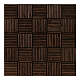 Panou lemn Stegu Linea Raw Dark, 760 x 380 x 30 mm, 2 buc/cutie
