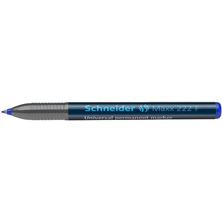 Marker permanent Schneider OHP 222, albastru, 0.7 mm