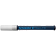 Marker permanent Schneider, varf rotund, 0.8 mm, cu vopsea alb Marker permanent Schneider, varf rotund, 0.8 mm, cu vopsea alb