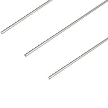 Bara rotunda, aluminiu, 4,6 mm, L 2 m