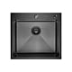 Chiuveta bucatarie Sandonna Handmade HD5550, inox negru, 1 cuva, 50 x 55 cm