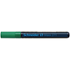 Marker permanent Schneider, varf rotund, 2 mm, cu vopsea verde