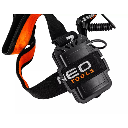 Lanterna frontala Neo Tools Led Cree R5, 5 W, 400 lm, 3 moduri iluminare