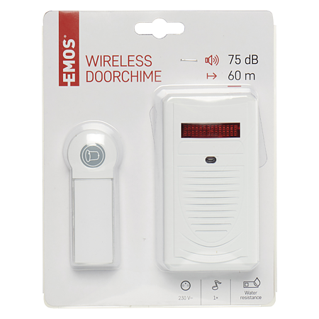 Sonerie wireless Emos, 60 m, IP44, 1 melodie