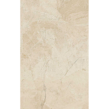 Faianta baie glazurata Cesarom Baccarin, bej, lucios, aspect de marmura, 40.2 x 25.2 cm
