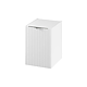 Dulap baie Cersanit Tirso, suspendat, 1 usa, MDF canelat, alb, 40 x 45 x 55 cm