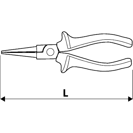 Patent cu varf conic Topex, 160 mm