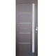 Usa interior celulara cu geam Pamate U72, reversibila, MDF, wenge, toc fix, 200 x 80 x 3.5 cm