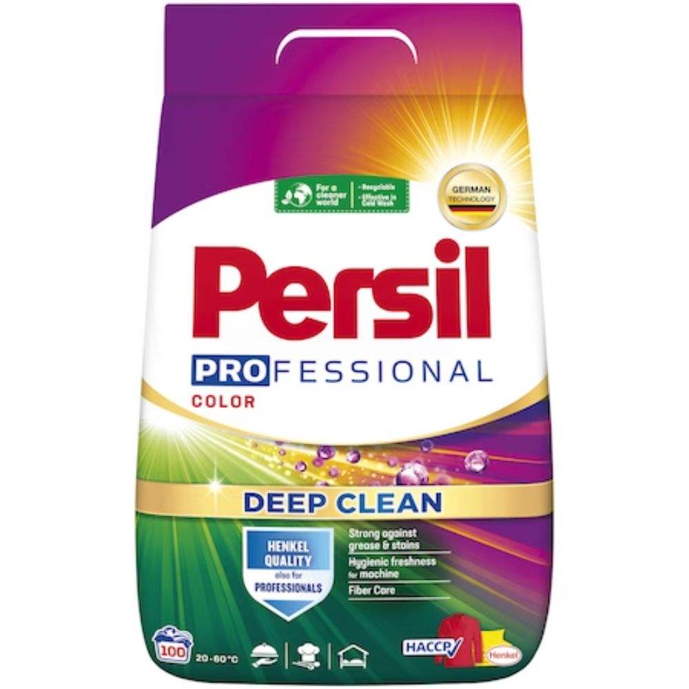Detergent pudra Persil automat, rufe colorate, 6 kg/100 spalari automat