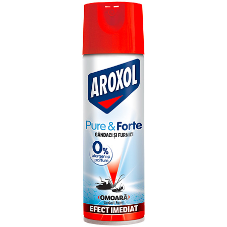 Spray Pure&Forte gandaci Aroxol, efect imediat, 300 ml