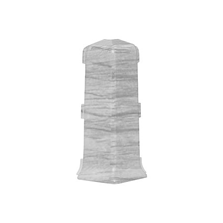 Colt exterior plinta parchet Korner Siena 80, stejar Torre 825, PVC, 80 x 20 mm, 2 bucati/set