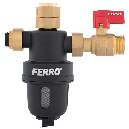 Filtru separator magnetic de impuritati Ferro FMDS20, metal, racord 3/4"
