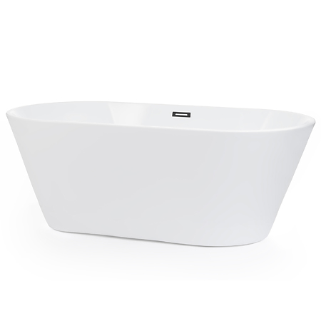 Cada freestanding Fibrex Malmo, acril, alb, 150 x 70 x 60 cm Cada freestanding Fibrex Malmo, acril, alb, 150 x 70 x 60 cm