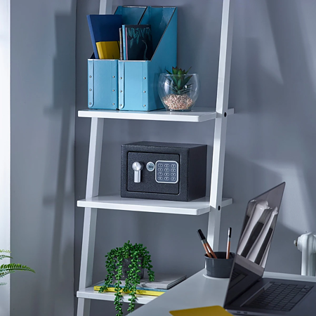 Mini seif Yale, electronic, negru, 170 x 230 x 170 mm