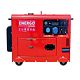 Generator portabil carcasat pe roti Energo Primax GN5000dE, diesel, 5 KW, rezervor 15 l