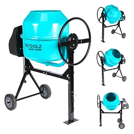 Betoniera electrica Detoolz DZ-C326, 160 l, 1000 W