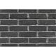 Caramida decorativa Modulo Chester Black, exterior/interior, montaj cu rost tip placa cu placa, nuante de negru deschis, 22 x 6,5 x 1,6 cm