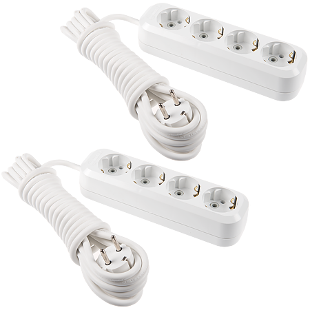 Prelungitor cu protectie copii Schuko MGP154, 4 prize, 5 m
