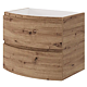 Masca pentru lavoar 2200/F40 Savini Due, MDF, maro, 70 x 49 x 56 cm