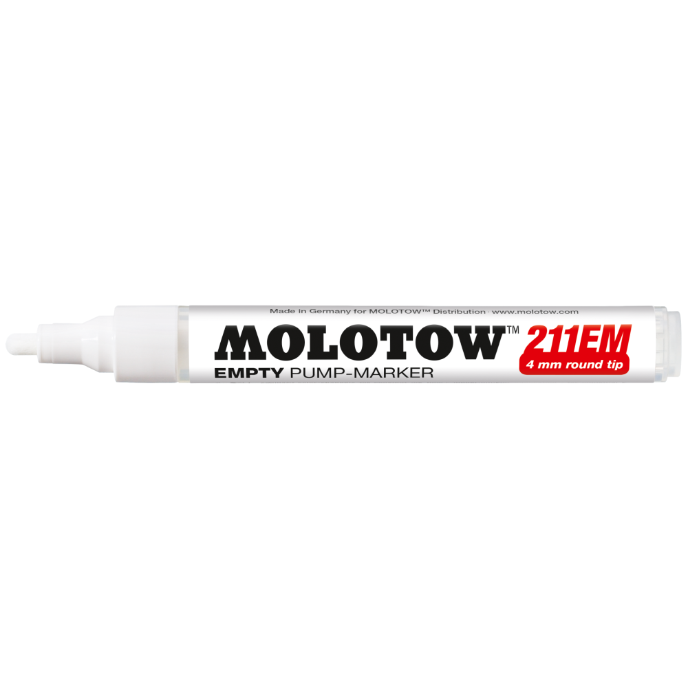 Marker permanent grafitti artist Molotow 211EM, reincarcabil, 4 mm