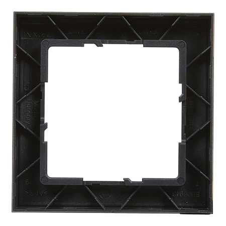 Rama intrerupator Legrand, New Suno, 1 modul, plastic, gri inchis