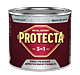 Vopsea alchidica/email Protecta 3 in 1, gri metalic texturat, interior/exterior, 0,5 L