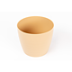 Masca ghiveci Harplast Silvia, plastic, cappucino, diametru 13 cm, 12.6 cm