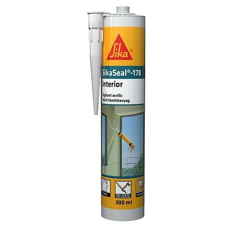 Etansant acrilic pentru constructii SikaSeal 178, 300 ml