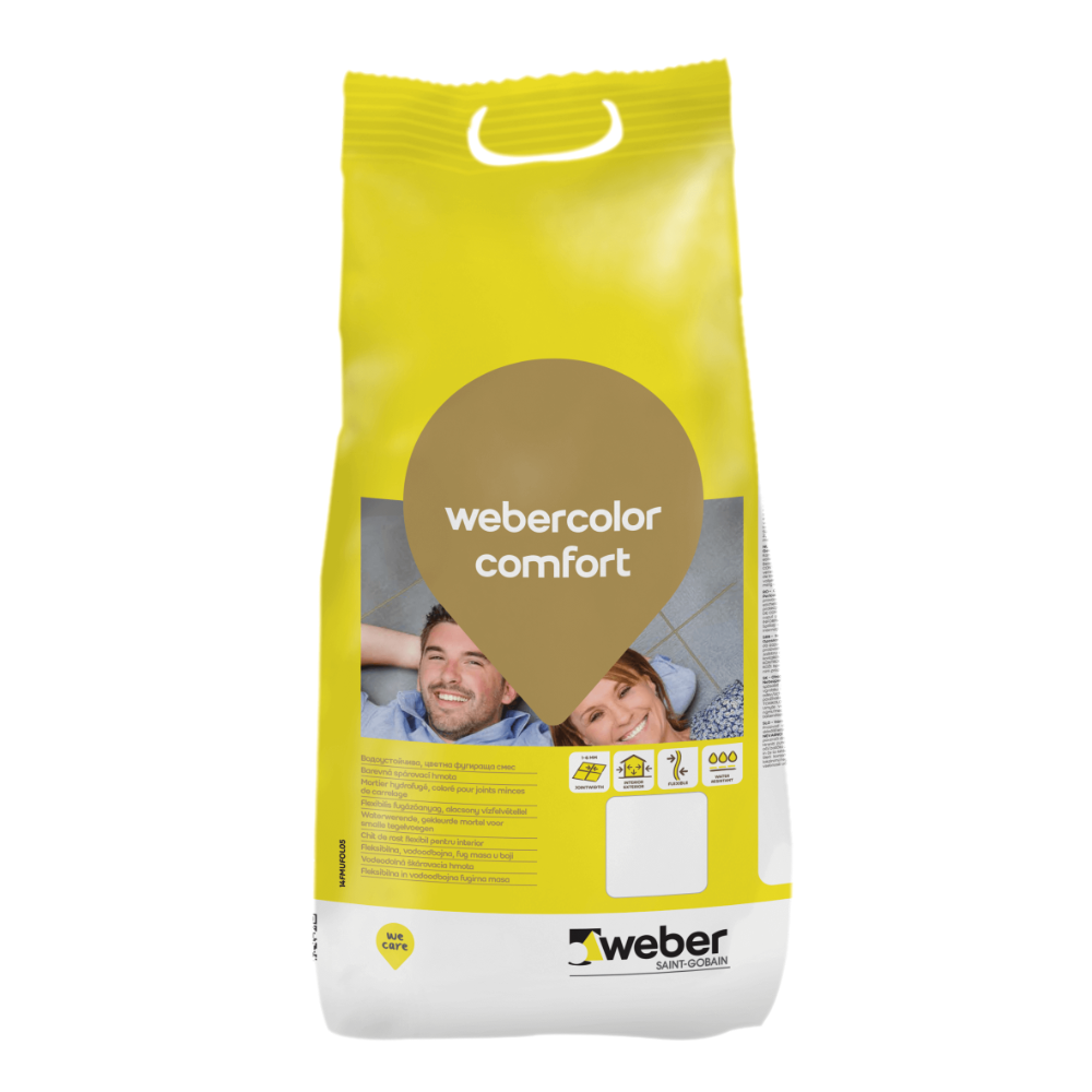 Chit de rosturi Weber Color Comfort interior/exterior Dark Chocolate 5Kg