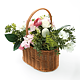 Aranjament decorativ cos flori artificiale, multicolor, 35 x 28 x 35 cm Aranjament decorativ cos flori artificiale, multicolor, 35 x 28 x 35 cm