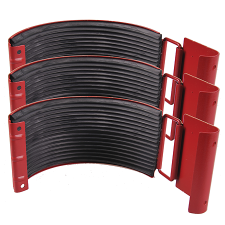  Imbinare jgheab, metalica, 125 mm, rosu RAL 3011