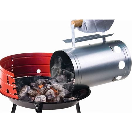 Dispenser pentru aprins gratarul BBQ Collection, otel zincat, 25.5 x 16.7 x 27.4 cm 