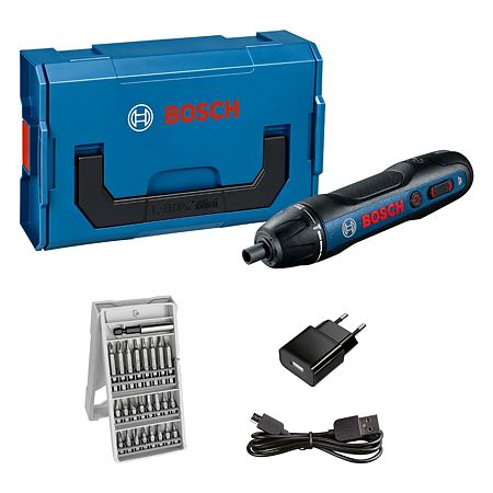 Surubelnita cu acumulator, Bosch Professional Go, 3.6 V, 1.5 Ah + set 25 biti Surubelnita cu acumulator, Bosch Professional Go, 3.6 V, 1.5 Ah + set 25 biti
