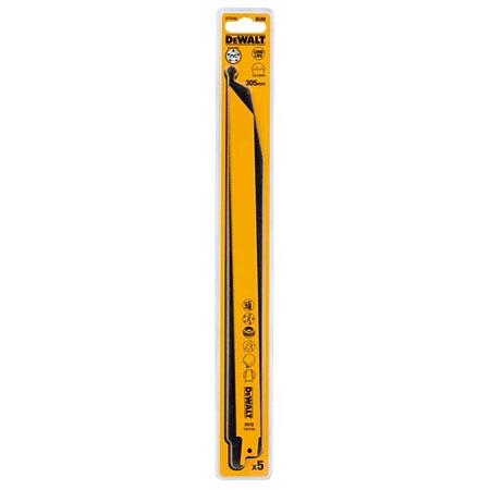 Set 5 lame fierastrau orizontal DeWALT DT2355 pentru materiale groase, cauciuc, fibra de sticla