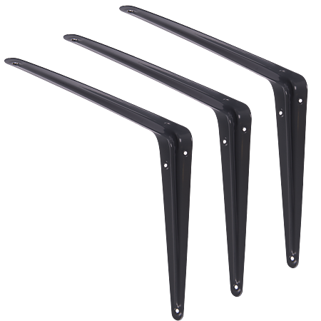 Consola din tabla, gri, 250 x 300 x 44 mm