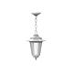 Suspensie pentru exterior Begonya 3, 1 x E 27, alb