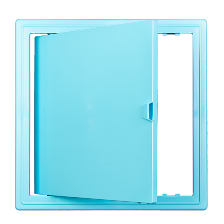 Usita vizitare, TE-MA, plastic, albastru deschis, 20x20 cm