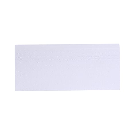 Plinta pardoseala Duflex Snow White 910, polimer flexibil, rezistenta la apa, finisaj mat, alb, 2000 x 80 x 18 mm