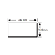 Priza mobilier Spica-304, sistem incorporat, inox, 2 prize + 1 CAT1 + 1 CAT5