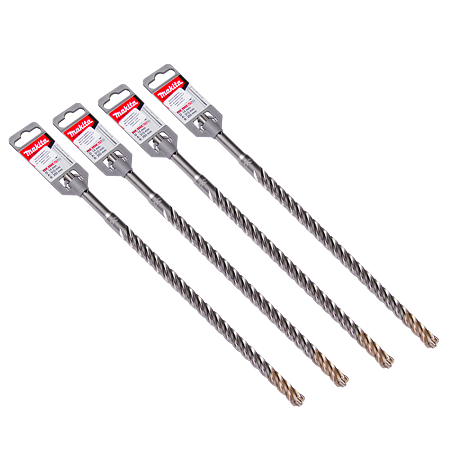 Burghiu 4 taisuri Makita Nemesis, SDS-Plus, pentru beton, 310 x 14 mm
